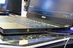 画像集#008のサムネイル/ノートPCの液晶パネルが300Hzに突入。MSIがCES 2020で新型ノートPCやデスクトップPCなどを発表