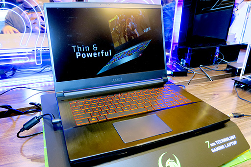 画像集#010のサムネイル/ノートPCの液晶パネルが300Hzに突入。MSIがCES 2020で新型ノートPCやデスクトップPCなどを発表