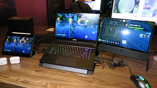 画像集#011のサムネイル/ノートPCの液晶パネルが300Hzに突入。MSIがCES 2020で新型ノートPCやデスクトップPCなどを発表