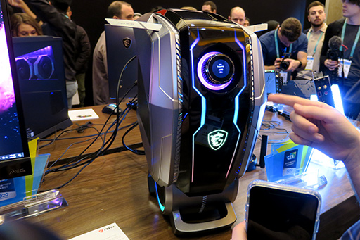 画像集#013のサムネイル/ノートPCの液晶パネルが300Hzに突入。MSIがCES 2020で新型ノートPCやデスクトップPCなどを発表