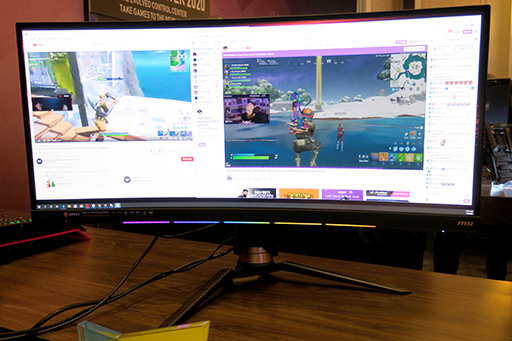 画像集#021のサムネイル/ノートPCの液晶パネルが300Hzに突入。MSIがCES 2020で新型ノートPCやデスクトップPCなどを発表