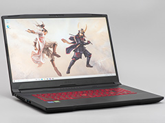 【PR】約17万円で買えるMSI製ゲームノートPC「Katana GF76」は,ゲームはもちろん非ゲーム用途でも価格対性能比に優れる1台だ