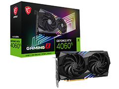 カード長199mmの短尺版も登場。メモリ16GB版「GeForce RTX 4060 Ti」搭載カード2製品がMSIから