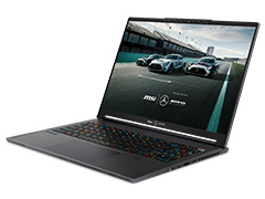 Mercedes-AMGコラボデザインの薄型ゲームノートPCがMSIから登場。16インチ級有機EL搭載で重さ1.88kg