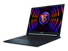 重量約1.7kgでGeForce RTX 40&Core i9搭載の薄型軽量ゲーマー向けノートPCがMSIから