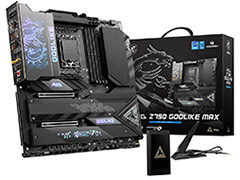 第14世代Core対応ゲーマー向けマザーボードがMSIから発売に。約20万円の「GODLIKE MAX」など計3製品をラインナップ