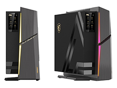PCケース前面にタッチパネルを搭載したゲーマー向けPC「Trident X2」に第14世代Coreプロセッサ採用モデルが追加