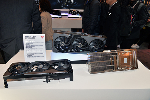 画像集 No.014のサムネイル画像 / GeForce RTX 50搭載ゲーマー向けノートPCを豊富にラインナップするMSIブースをレポート