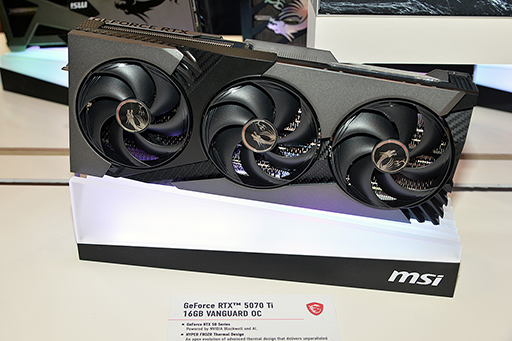 画像集 No.018のサムネイル画像 / GeForce RTX 50搭載ゲーマー向けノートPCを豊富にラインナップするMSIブースをレポート