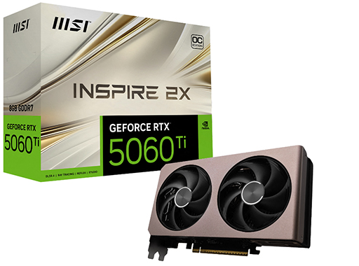 ꡼ No.008Υͥ / GeForce RTX 5060 TiܤMSIեåɤȯ
