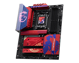 画像ギャラリー No.003のサムネイル画像 / 深紅のPCケースがまぶしい。MSIオリジナルキャラ「Loong：NIA」仕様のデスクトップPCが発売に