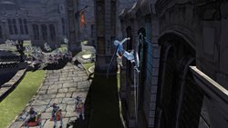 画像集#027のサムネイル/「マリシアス」登場するボスの一部やプレイのキモとなる「オーラシステム」などの情報公開。「灰の外套」はコンボ中にも自在に変形できる!?