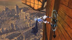 画像集#029のサムネイル/「マリシアス」登場するボスの一部やプレイのキモとなる「オーラシステム」などの情報公開。「灰の外套」はコンボ中にも自在に変形できる!?