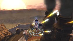 画像集#031のサムネイル/「マリシアス」登場するボスの一部やプレイのキモとなる「オーラシステム」などの情報公開。「灰の外套」はコンボ中にも自在に変形できる!?