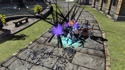 画像集#034のサムネイル/「マリシアス」登場するボスの一部やプレイのキモとなる「オーラシステム」などの情報公開。「灰の外套」はコンボ中にも自在に変形できる!?
