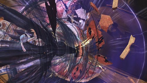 画像集#036のサムネイル/「マリシアス」登場するボスの一部やプレイのキモとなる「オーラシステム」などの情報公開。「灰の外套」はコンボ中にも自在に変形できる!?
