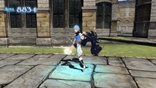 画像集#044のサムネイル/「マリシアス」登場するボスの一部やプレイのキモとなる「オーラシステム」などの情報公開。「灰の外套」はコンボ中にも自在に変形できる!?