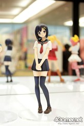 画像集#250のサムネイル/「ナミさん」「エヴァ6号機」「イカ娘」など，人気アニメのフィギュアがズラリ。「第24回プライズフェア」フォトレポート