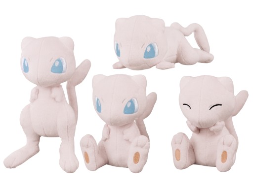 画像集 No.002のサムネイル画像 / 幻のポケモン「ミュウ」がふんわり素材のぬいぐるみに。2016年1月上旬より順次登場