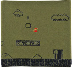 画像集#015のサムネイル/「ほぼ日ハラマキ」の2014年夏シリーズに,マリオとどせいさんがモチーフの「任天堂ゲームシリーズ」が登場。6月10日11:00より数量限定で販売