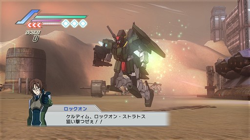 画像集#001のサムネイル/狙い撃つぜぇ！ 「ガンダム無双3」DLC第7弾では，「ロックオン・ストラトス」が「ケルディムガンダム」を駆って武力介入を試みる