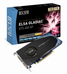 画像集#002のサムネイル/ELSA，OC仕様と1スロット仕様，2モデルのGTS 450カードを発表
