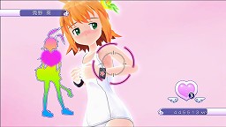 画像集#022のサムネイル/「ぎゃる☆がん」の新DLC“ヒロイン用プライベート水着セット”は本日配信開始。薫子の黒ビキニ,葵の白スクール水着などが見たい人は買うしかない