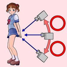 画像集#002のサムネイル/「ぎゃる☆がん」バグ修正や仕様変更を行うアップデートパッチが配信。カメラアングル変更,水中モードのヒロイン別ショートルート追加など