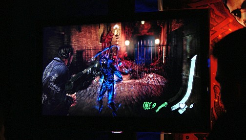 画像集#004のサムネイル/［GDC 2011］須田剛一氏＆三上真司氏が手がけるグラスホッパー・マニファクチュアの新作「シャドウ オブ ザ ダムド」。その概要が，“EA Partners Showcase”にて判明