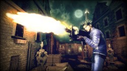 画像集#014のサムネイル/［GDC 2011］須田剛一氏＆三上真司氏が手がけるグラスホッパー・マニファクチュアの新作「シャドウ オブ ザ ダムド」。その概要が，“EA Partners Showcase”にて判明