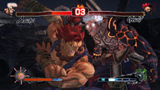 画像集#002のサムネイル/「ASURA'S WRATH」のダウンロードコンテンツ第5弾「異聞2話『拳を極めしものVS拳で語りしもの』」が本日登場。アスラと豪鬼,勝つのはどちらだ