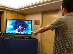 画像集#005のサムネイル/［TGS 2011］Kinectはクリエイター魂に火を付けるハード。Xbox LIVEアーケードで配信される予定の「Project Draco (仮称)」を開発者の二木幸生氏に解説してもらった