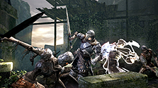 画像集#003のサムネイル/相変わらず暗過ぎる「DARK SOULS」の最新スクリーンショット15点が公開に。登場キャラやプレイヤーの絶命必至ポイントをチェックすべし