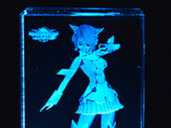 「PSO2」マイキャラをフィギュアにできるかも。セガ×DMM.makeによる「マイキャラ3Dクリスタルフィギュア化プロジェクト」の応募受付が開始