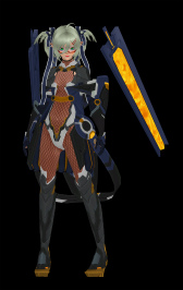 画像集 No.034のサムネイル画像 / 「PSO2」のマイキャラクターが(物理的に)目の前に出現。さっそく「マイキャラ3Dクリスタルフィギュア」を仔細に確認してみた
