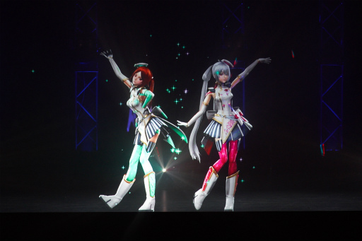 画像集 No.015のサムネイル画像 / マトイが尊い。「PSO2」初のバーチャルライブ,「ファンタジック3Dライブ 2018」レポート