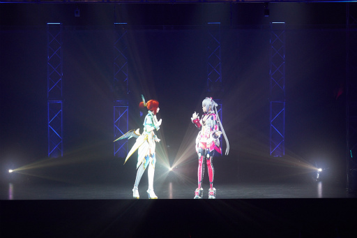 画像集 No.016のサムネイル画像 / マトイが尊い。「PSO2」初のバーチャルライブ,「ファンタジック3Dライブ 2018」レポート