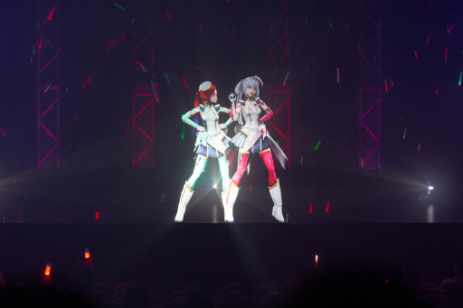 画像集 No.017のサムネイル画像 / マトイが尊い。「PSO2」初のバーチャルライブ,「ファンタジック3Dライブ 2018」レポート