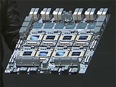 NVIDIA,8基の「Tesla V100」を搭載するGPUアクセラレータ「HGX-2」発表