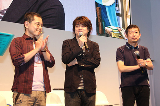 画像集#003のサムネイル/［TGS 2012］巧 舟ディレクターが裁判パートを実演プレイ。「レイトン教授VS逆転裁判」の魅力を紹介したスペシャルステージをレポート 