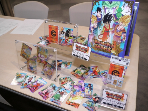 画像集#017のサムネイル/新型筐体で大幅進化。新作アーケードTCG「ドラゴンボールヒーローズ」の体験会で,天津飯や18号達をぶっ飛ばしてきた