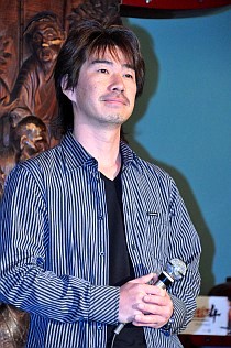 画像集#007のサムネイル/イケメン侍JOYが華麗に登場。“拷問”と“夜這い”システムのトークで盛り上がった,PS3「侍道4」記者発表会レポート