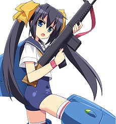 画像集#036のサムネイル/「萌え萌え大戦争☆げんだいばーん」は現代戦で鋼の乙女が大活躍。システムソフト・アルファーが贈るシリーズ第2弾は,2010年12月24日発売