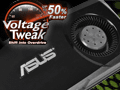 コア電圧調整に対応したASUSの「ちょっとだけOC版GTX 580」で,空冷OCの常用限界を探ってみる