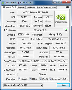 #014Υͥ/950MHzưGALAXYΡGeForce GTX 560 Tiפ̥ǥˤɤޤ뤫Ƥߤ