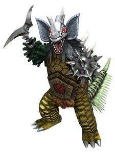 画像集#009のサムネイル/「怪獣バスターズ パワード」に登場する新怪獣を紹介。「にせウルトラマン」とのバトルシーンをムービーで確認しよう