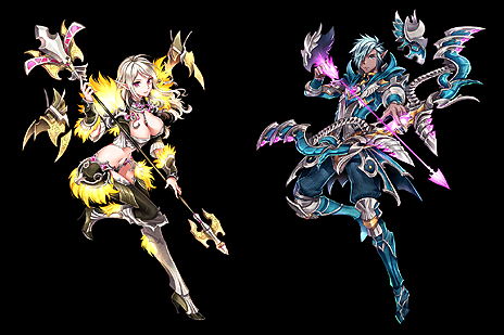 画像集#004のサムネイル/CBT応募は本日23時59分まで。MMORPG「ドラゴナ」,計8種のキャラクタークラスと「覚醒」に大きく関わる「CORE(コア)」の詳細を公開