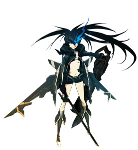 画像集#001のサムネイル/「ブラック★ロックシューター THE GAME」8月25日に発売記念抽選会を秋葉原で開催。huke氏のイラスト&坂本真綾さんのサイン入り色紙などが賞品に