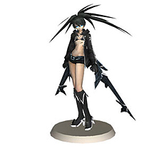 画像集#005のサムネイル/「ブラック★ロックシューター THE GAME」は本日発売。PlayStation Homeでは同作モチーフのアバターアイテムやフィギュアなどのグッズ販売が開始