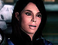 「Mass Effect 3」では女性キャラクターに専用アニメーションを用意。アシュリーは,評議会の要請を受けて「スペクター」に就任